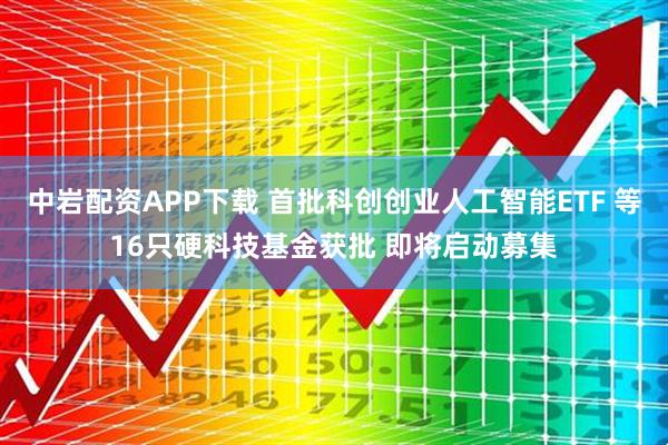 中岩配资APP下载 首批科创创业人工智能ETF 等16只硬科技基金获批 即将启动募集